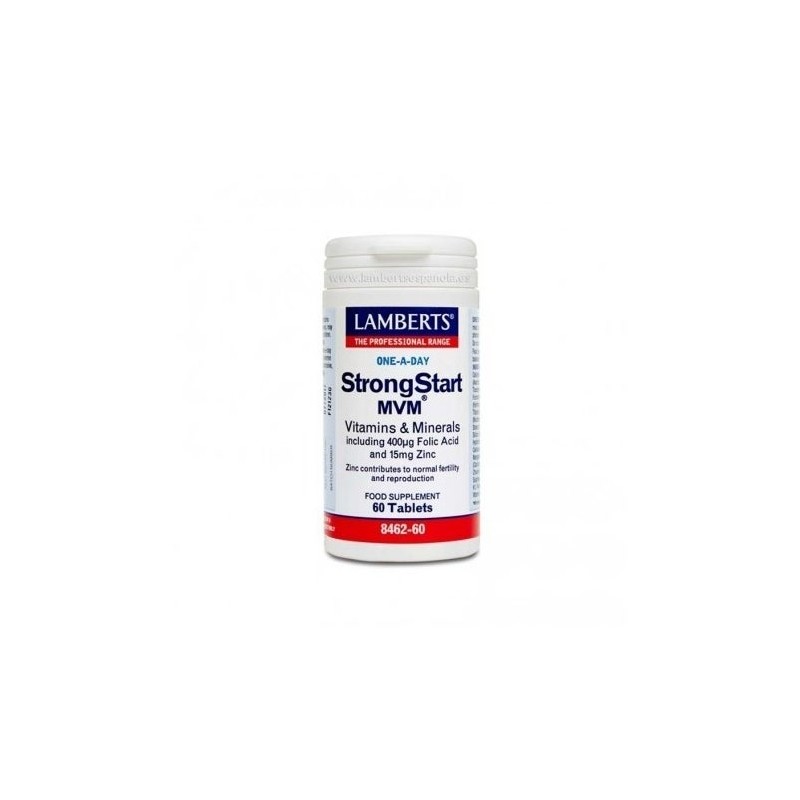 Lamberts Strongstart Mvm Multivitamínico Prenatal 60Comp