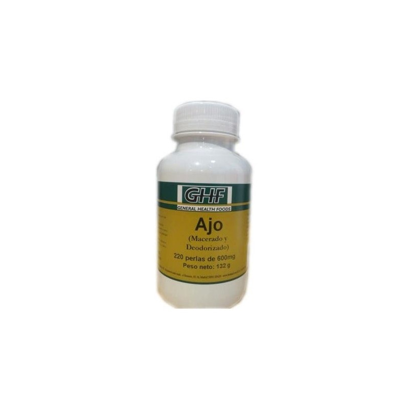 Ghf Ajo Macerado 700Mg 220 Perlas