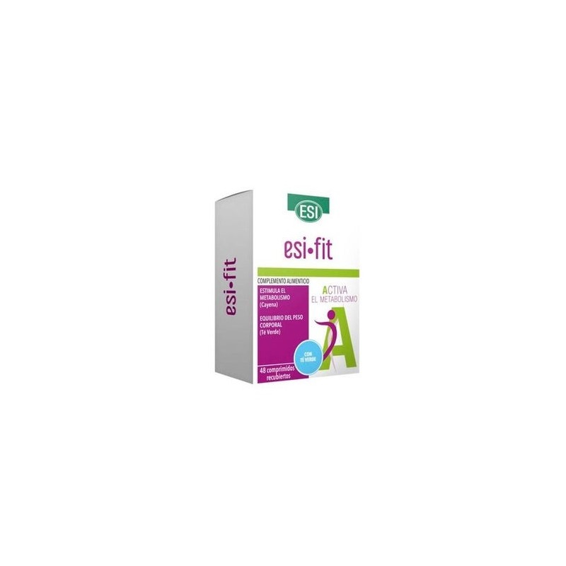 Esi Fit Activa El Metabolismo Té Verde 48Comp