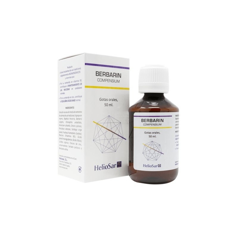 Heliosar Berbarin Compensium Gotas 50 Ml