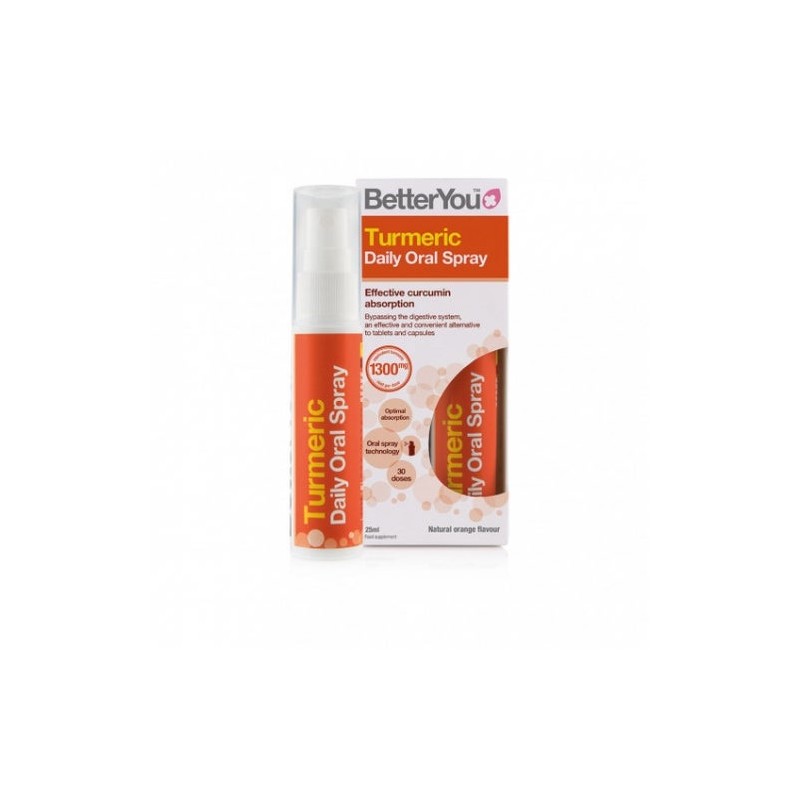 Betteryou Turmeric Curcuma Spray 25Ml