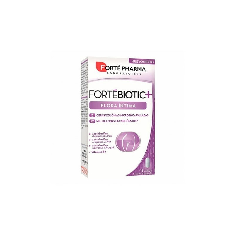 Forte Pharma Fortebiotic+ Flora Intima 15 Capsulas