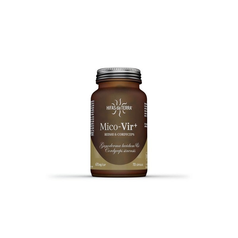 Hifas Da Terra Mico Vir-Reishi Y Cordyceps 70Caps