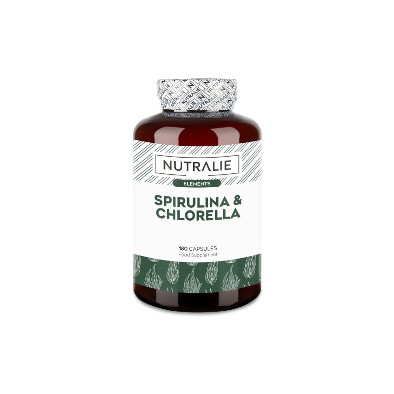 Nutralie Espirulina Y Chlorella 180 Cápsulas