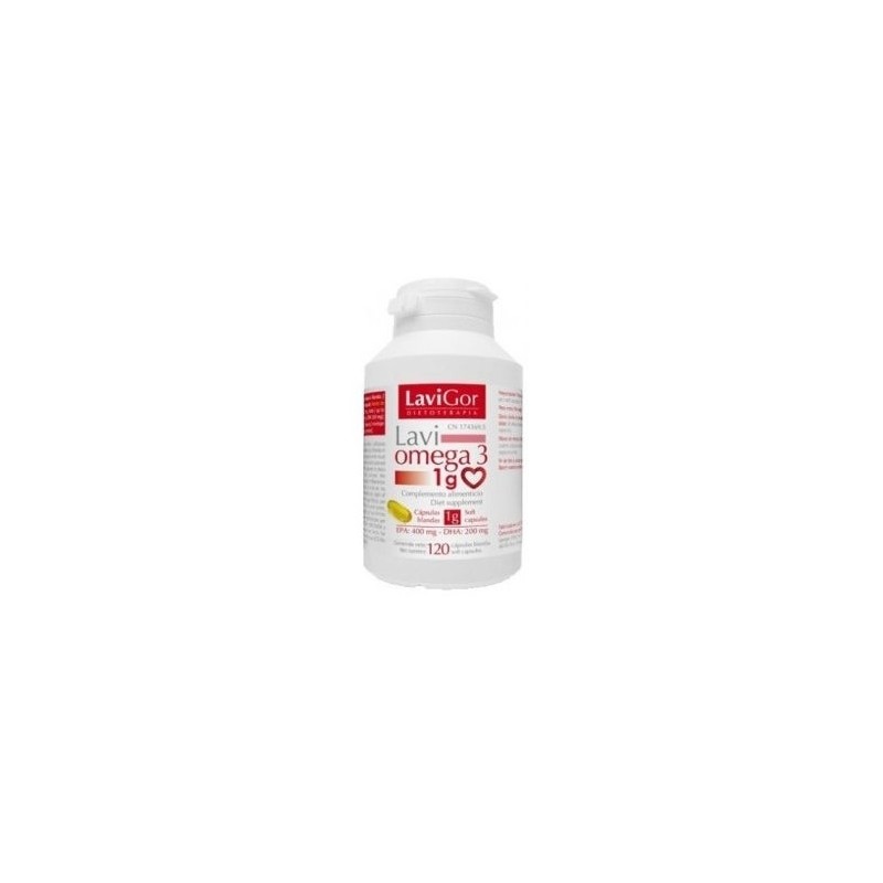 Lavigor Omega 3 Perlas De Aceite De Pescado  60 Caps