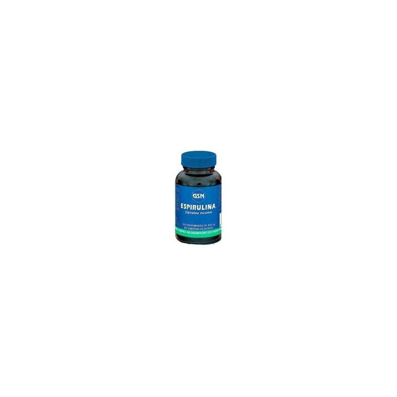 Gsn Espirulina 120 Cpr 300 Mg