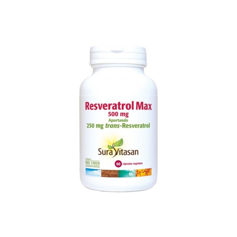 Sura Vitasan Resceratrol Max 500Mg 60Caps