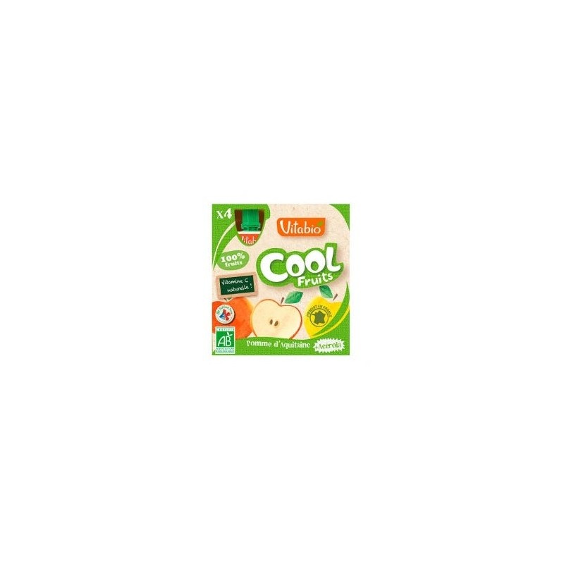 Vitabio Cool Fruits Manzana 4X90G