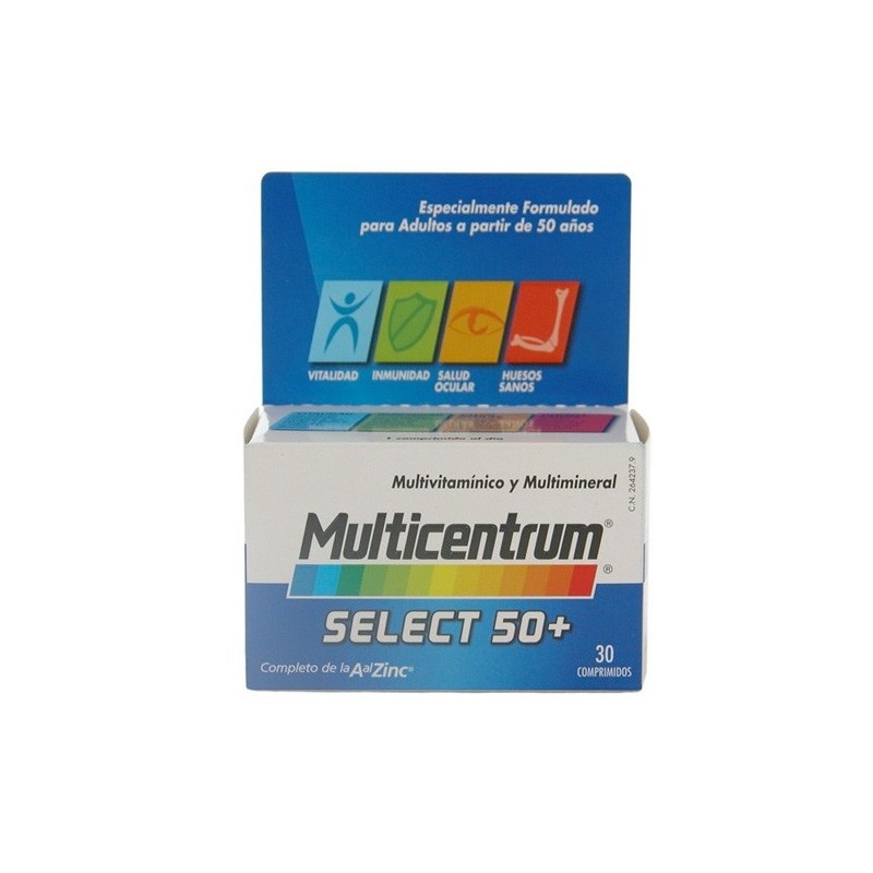 Multicentrum Select 50+ 30 Comprimidos