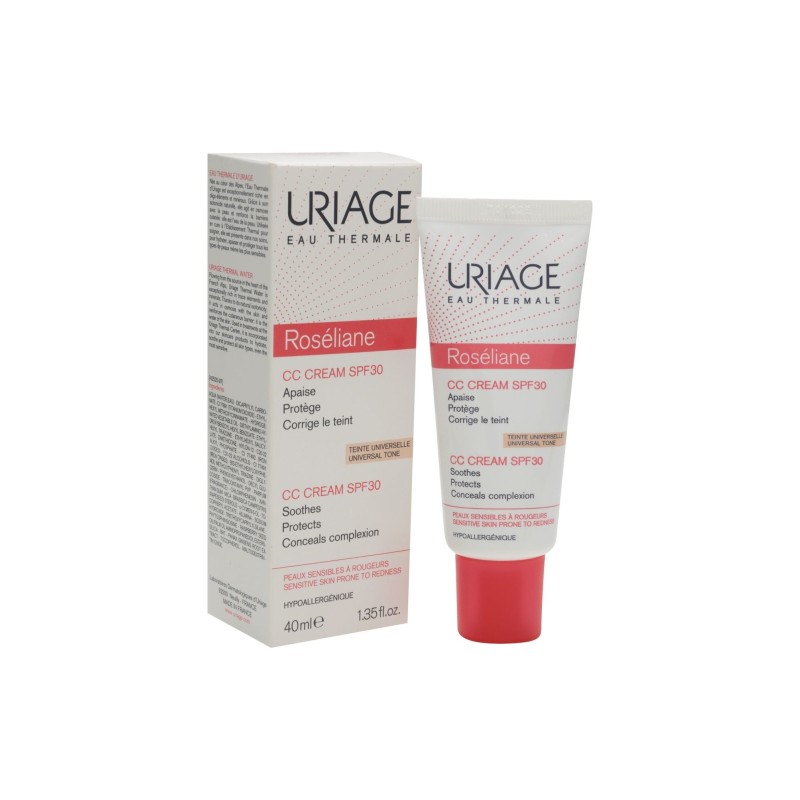 Roseliane Cc Creme Spf 30 Uriage 40Ml