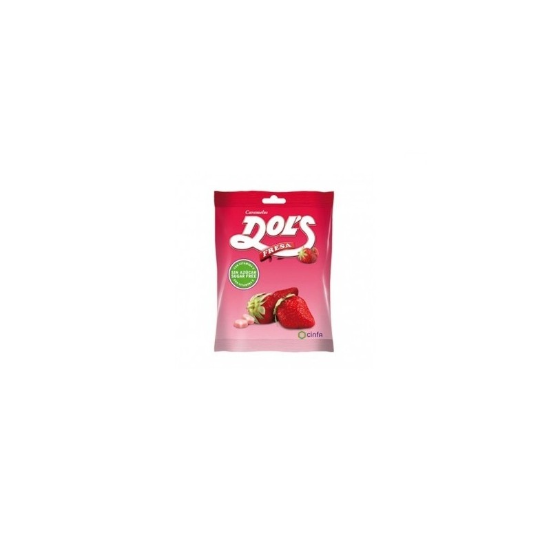 Dols Caramelos Fresa S/Azucar Bolsa