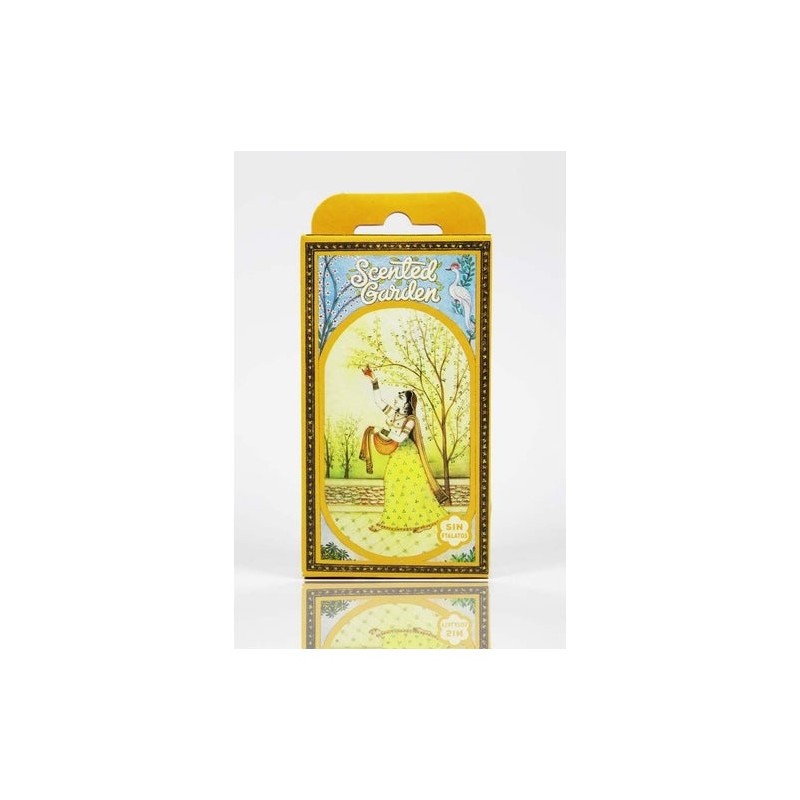 Radhe Shyam Nat Champa Cono Incienso Scented Garden 12Uds