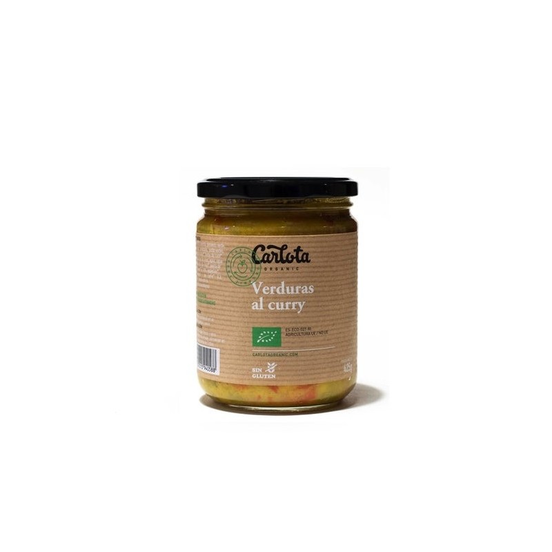 Carlota Organic Verduras Curry Bio Conserva 425G