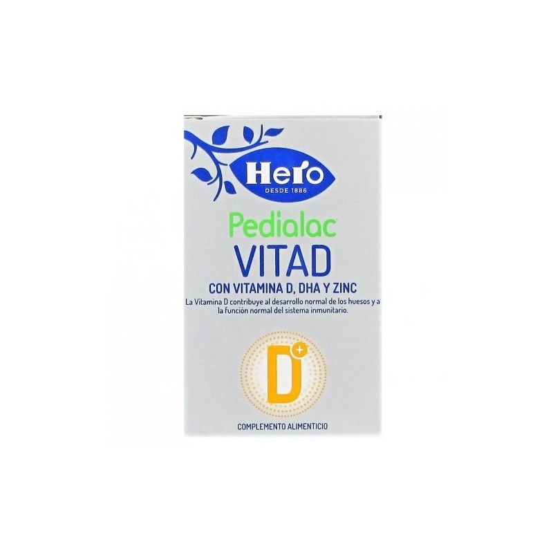 Hero Pedialac Vitamina D Con Dha Y Zinc 15Ml