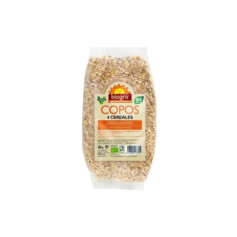 Biogra Copos 4 Cereales Eco 500G