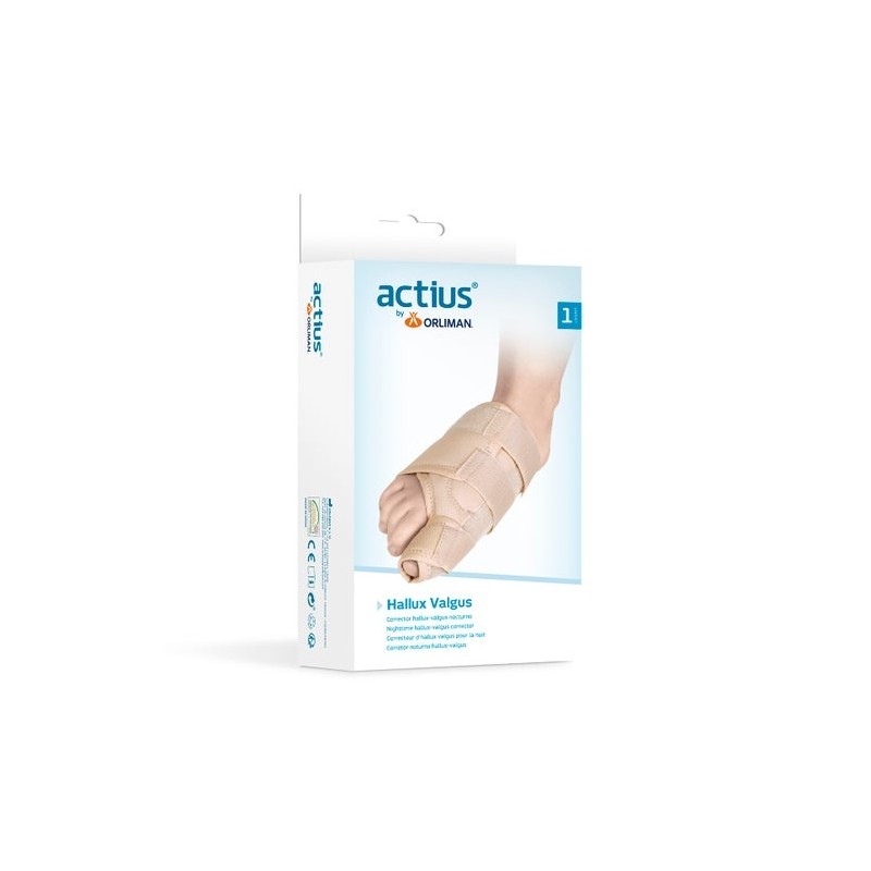 Actius Corrector Hallux-Valgus Nocturno Acp941 1Ud