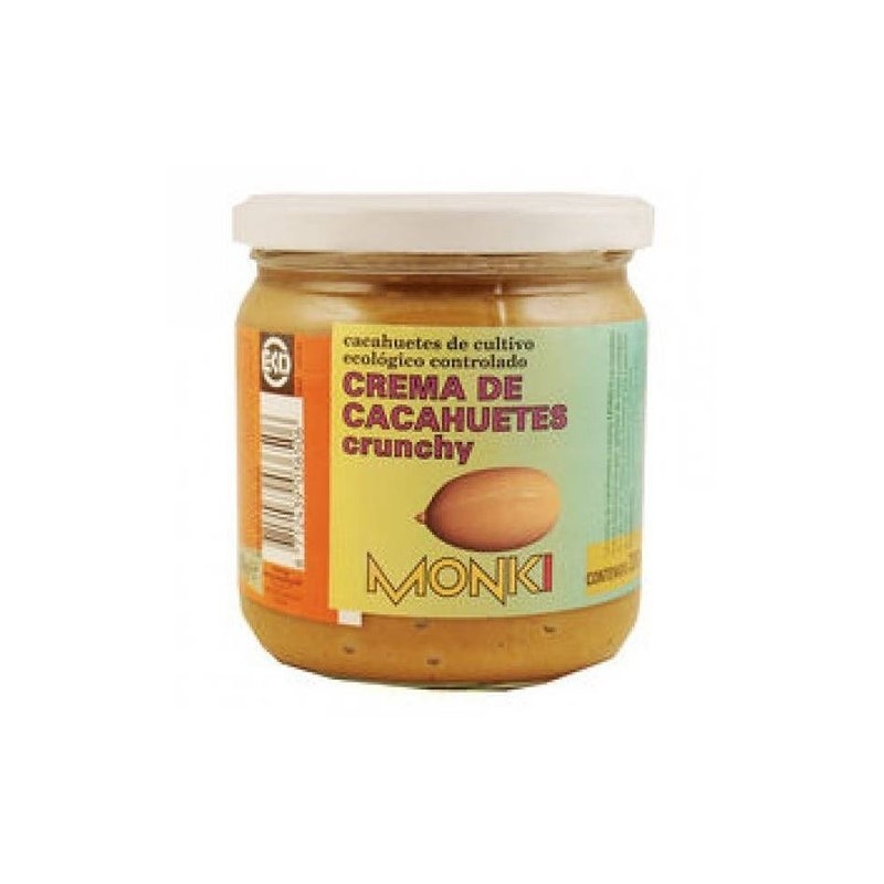 Monki Crema De Cacahuetes Crujiente Bio 330G