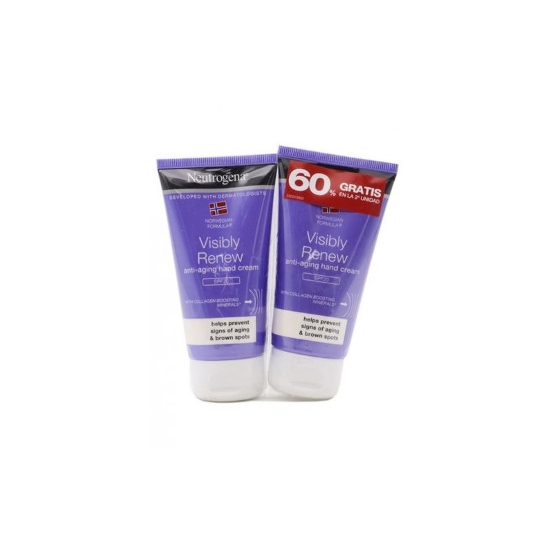 Neutrogena Duplo Visibly Renew Manos 2X75Ml