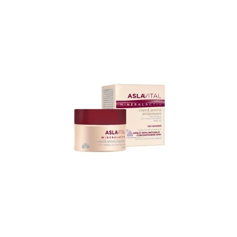 Aslavital Crema Antiarrugas-Anticontaminacion Fps10 50Ml