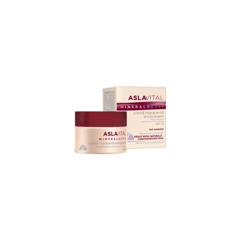 Aslavital Crema Hidratante Anticontaminacion Fps 10 50Ml