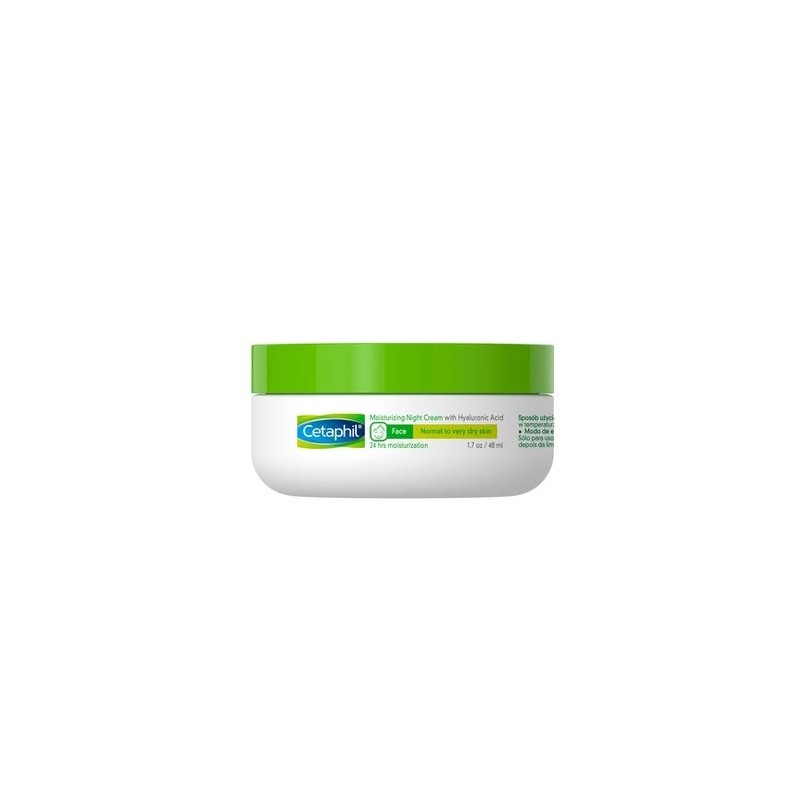 Crema Hidratante Facial De Noche Cetaphil 48Ml