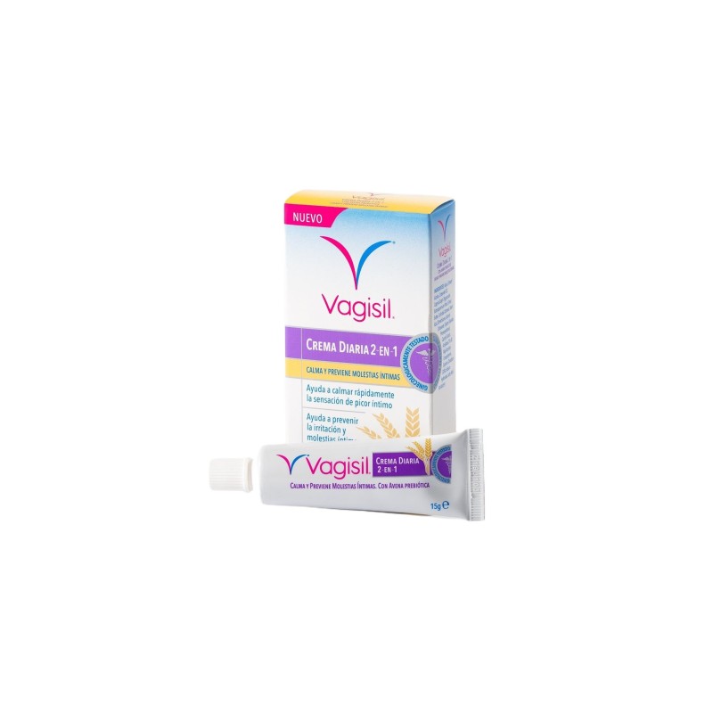 Vagisil Crema Diaria 2 En 1 15 Gr