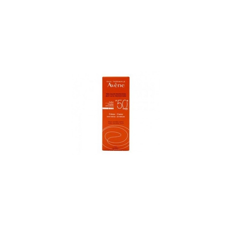 Avene Crema Spf50+ Sin Perfume 50Ml