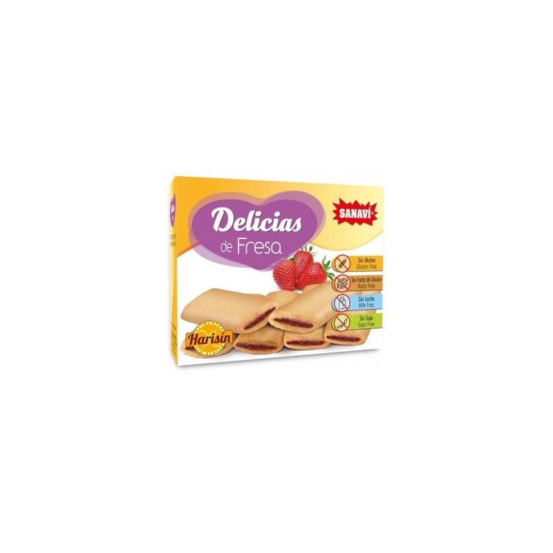 Sanavi Delicias Fresa S/Gluten 150G