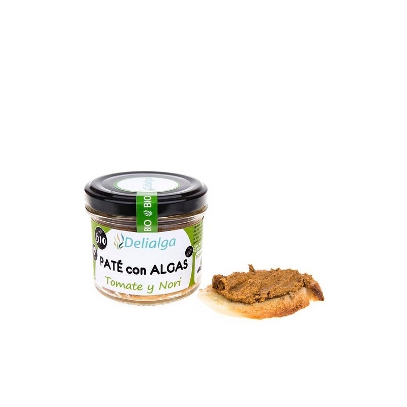 Delialga Paté Algas Tomate Nori Bio 100G