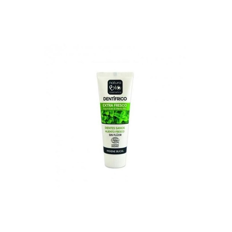 Naturabio Cosmetics Dentifrico Extra Fresco Equinacea Y Menta Bio 75Ml