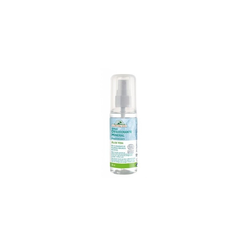 Corpore Sano Desodorante Spray Alumbre Y Aloe Vera 80Ml