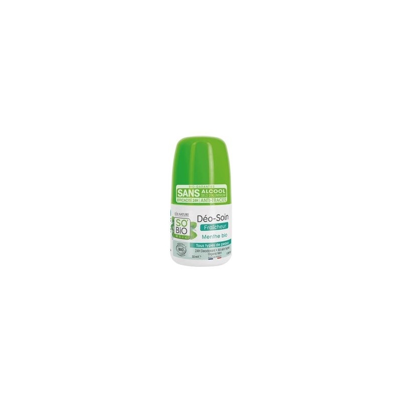 So Bio Etic Desodorante Roll On Frescor Menta 50Ml