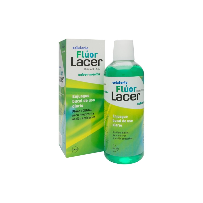 Lacer Colutorio Fluor Menta 0,05 500Ml