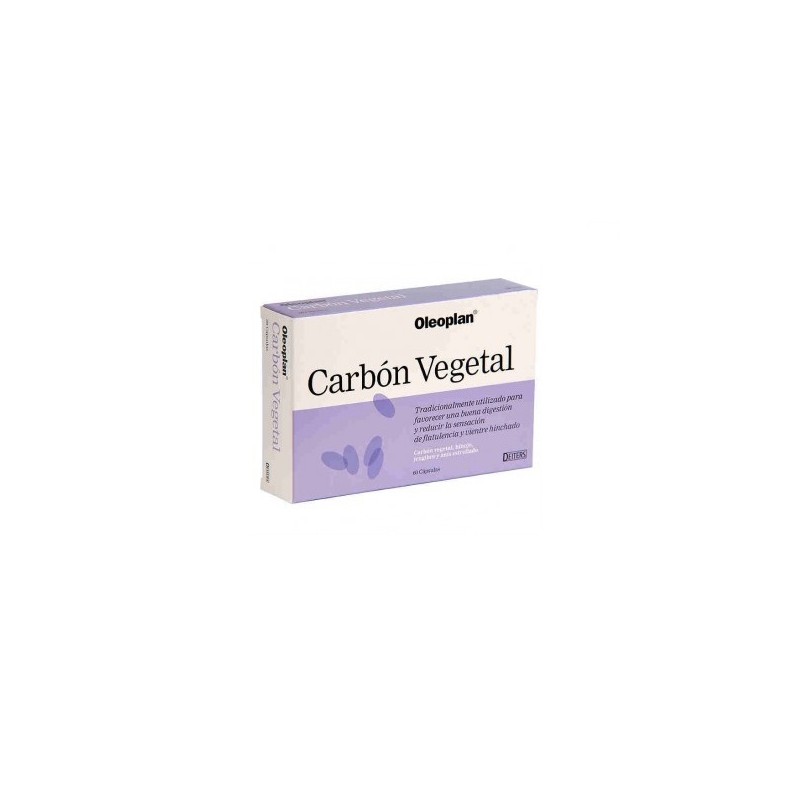 Carbon Vegetal 60 Capsulas