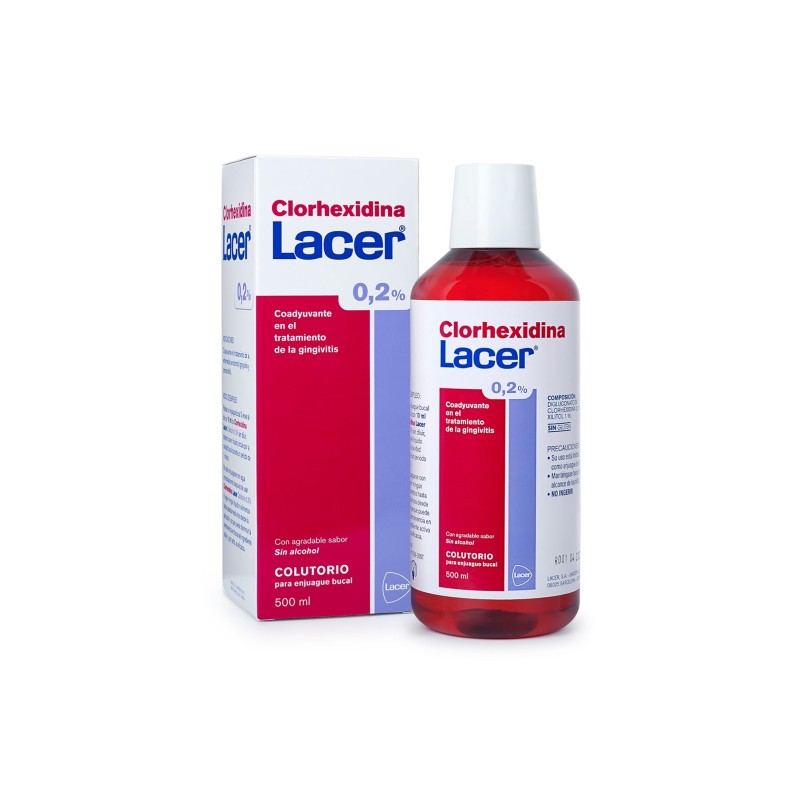 Lacer Colutorio Clorhexidina 0,2% 500Ml