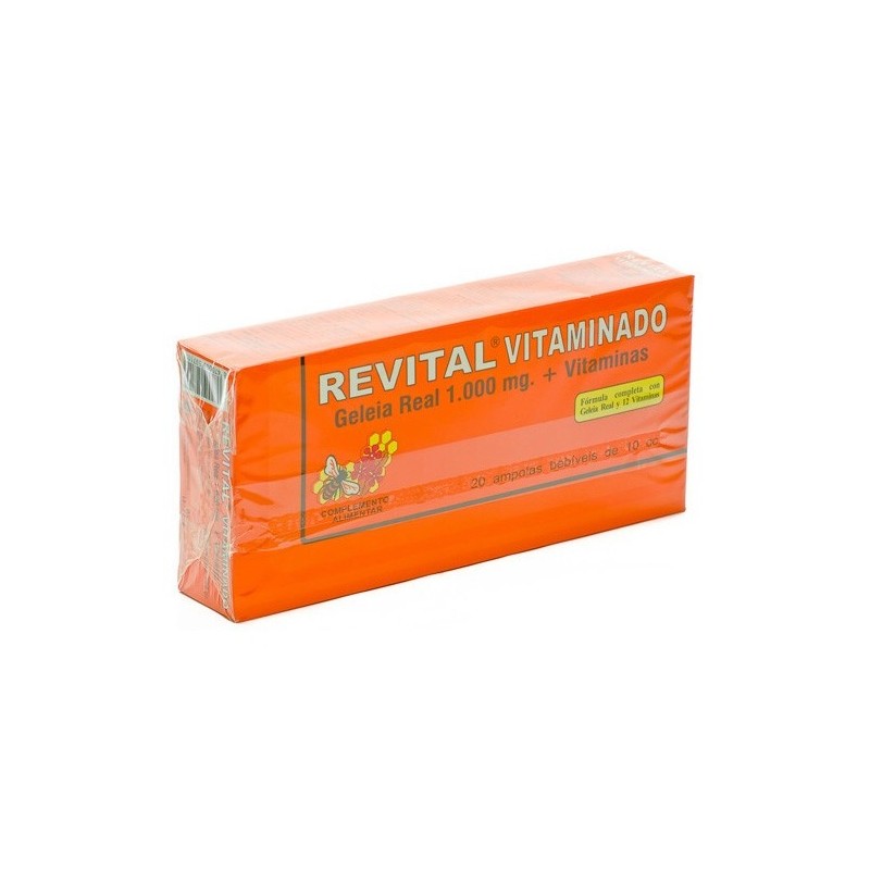 Revital Jalea Real + Vitaminas 20 Viales