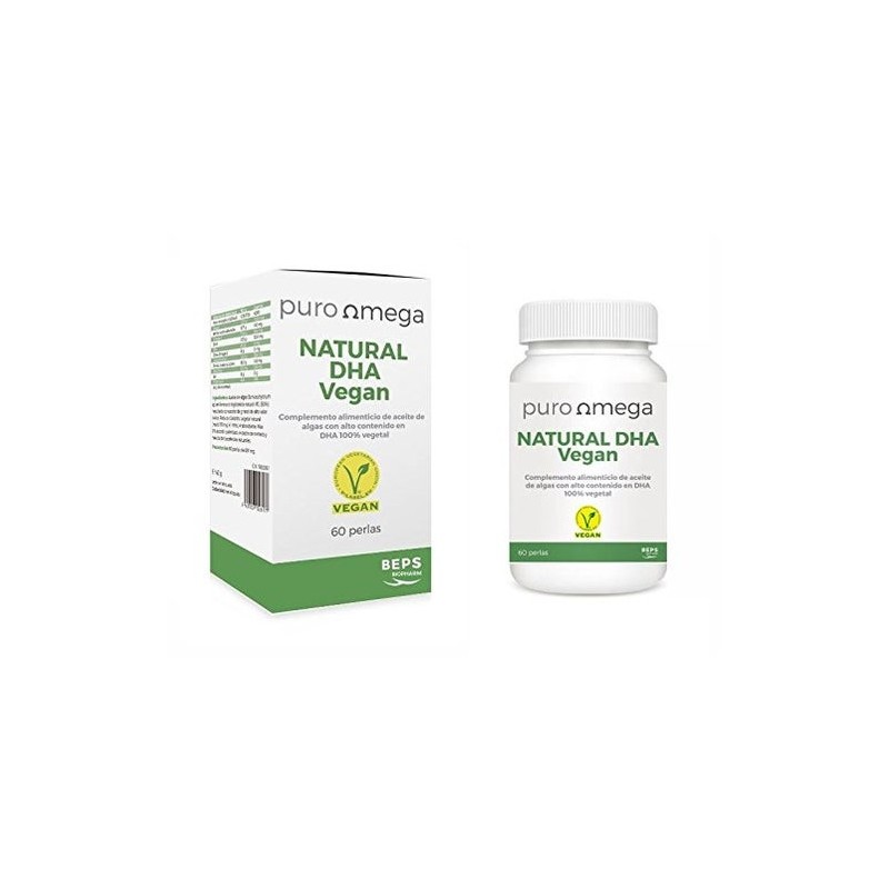 Puro Omega Natural Dha Vegan 60Perlas