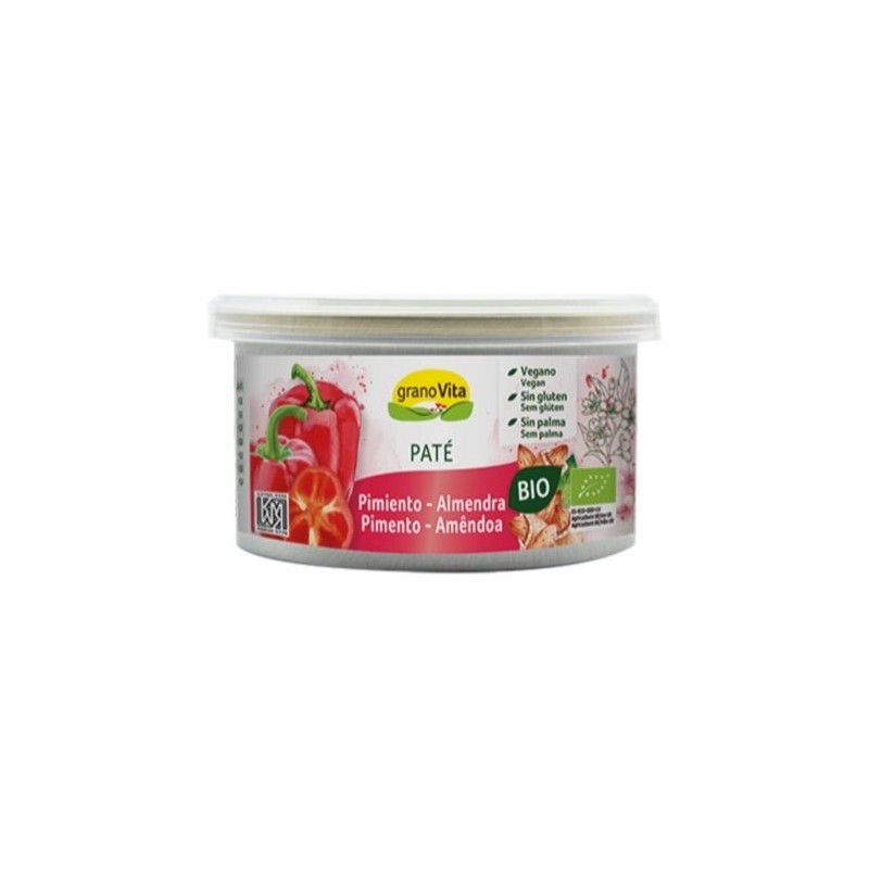 Granovita Pate Almendras Pimiento Bio 125G