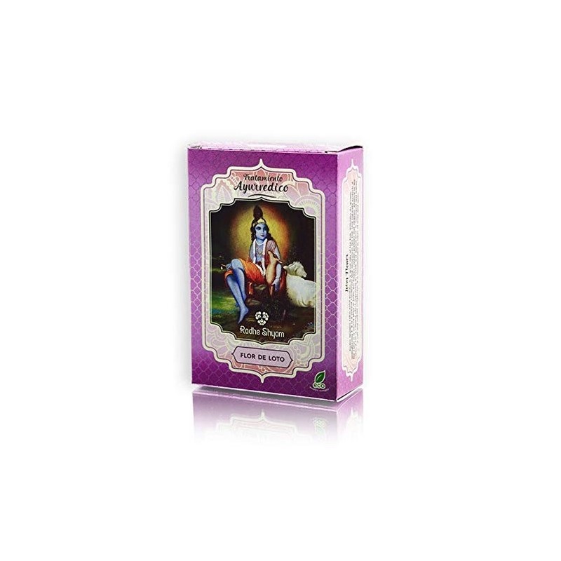 Radhe Shyam Flores De Loto Tratamiento Capilar Natural 100G