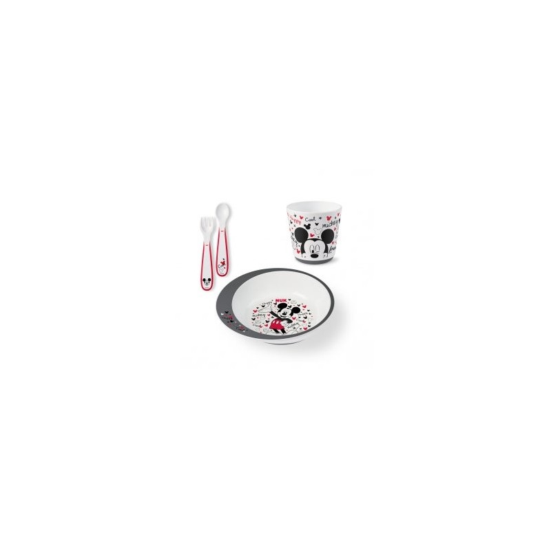 Nuk Set Vajilla Mickey Mouse