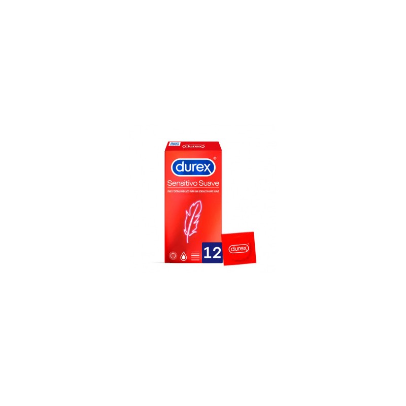 Preserva.Durex Sensitivo Easy On 12 Uds.