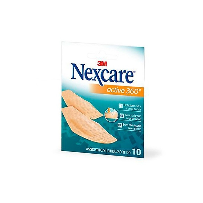 Nexcare Active Tiras Surtidas 10 Uds