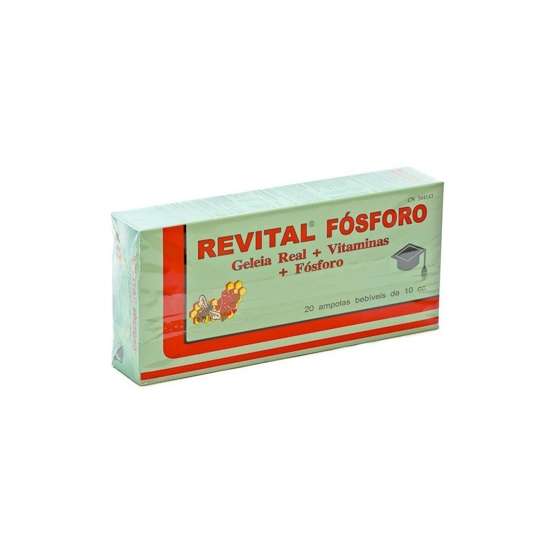 Revital Fosforo 20 Ampollas Bebibles