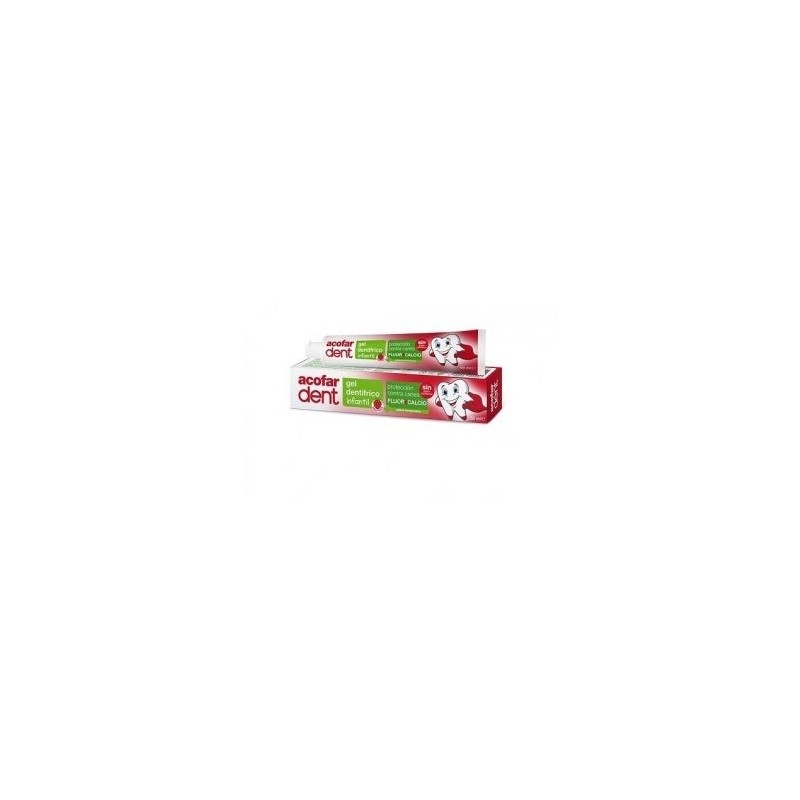 Acofardent Gel Dentífrico Infantil  Sabor Fresa 50Ml